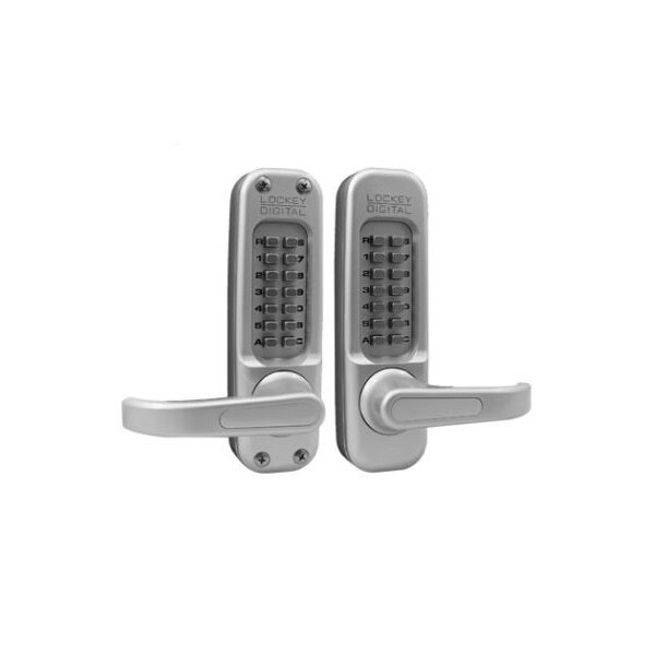 Mechanical Keyless Heavy Duty Lever Lock Double Combination Oil Rubbed Bronze